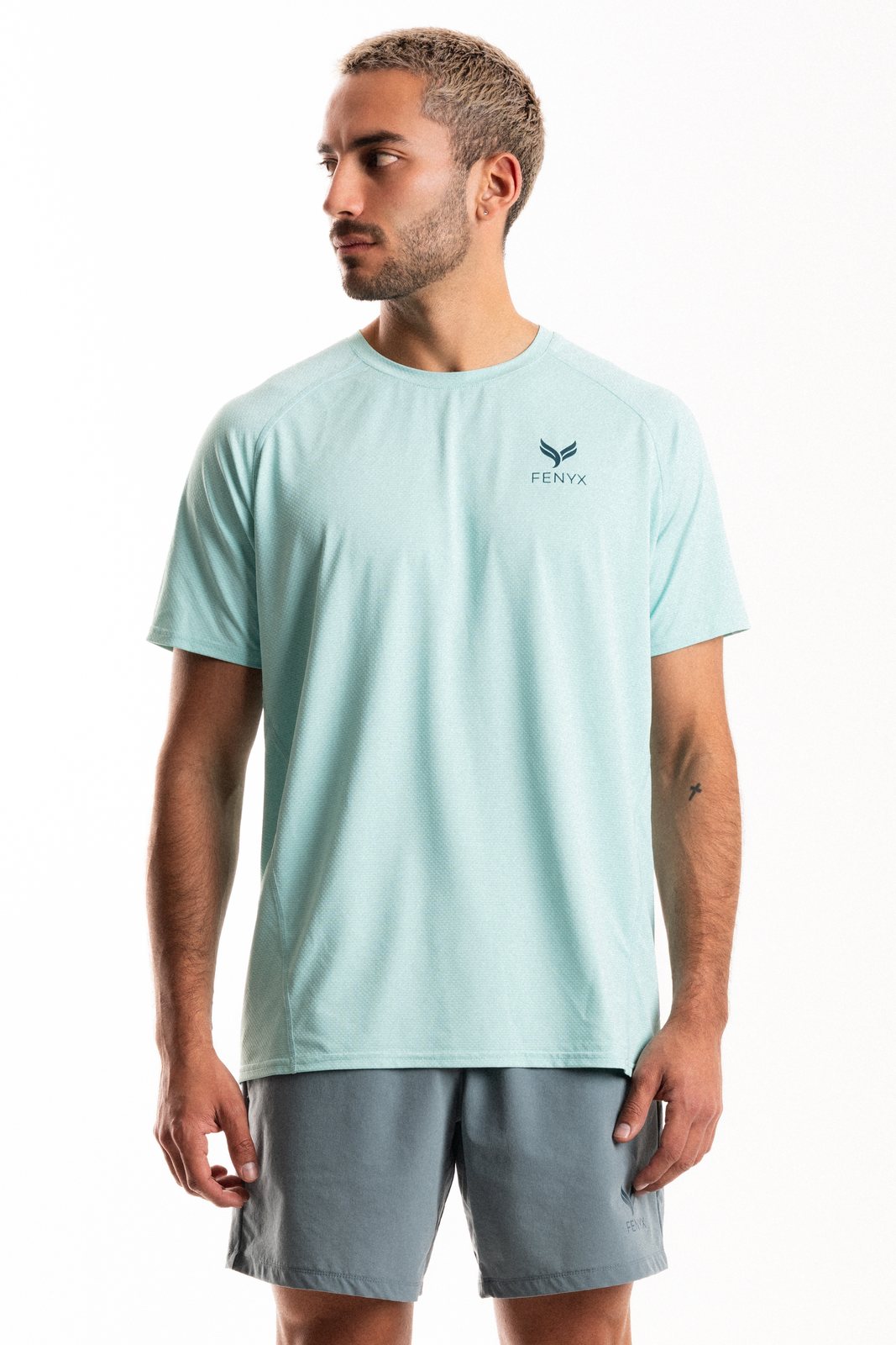 Fenyx Core Tee in Aqua