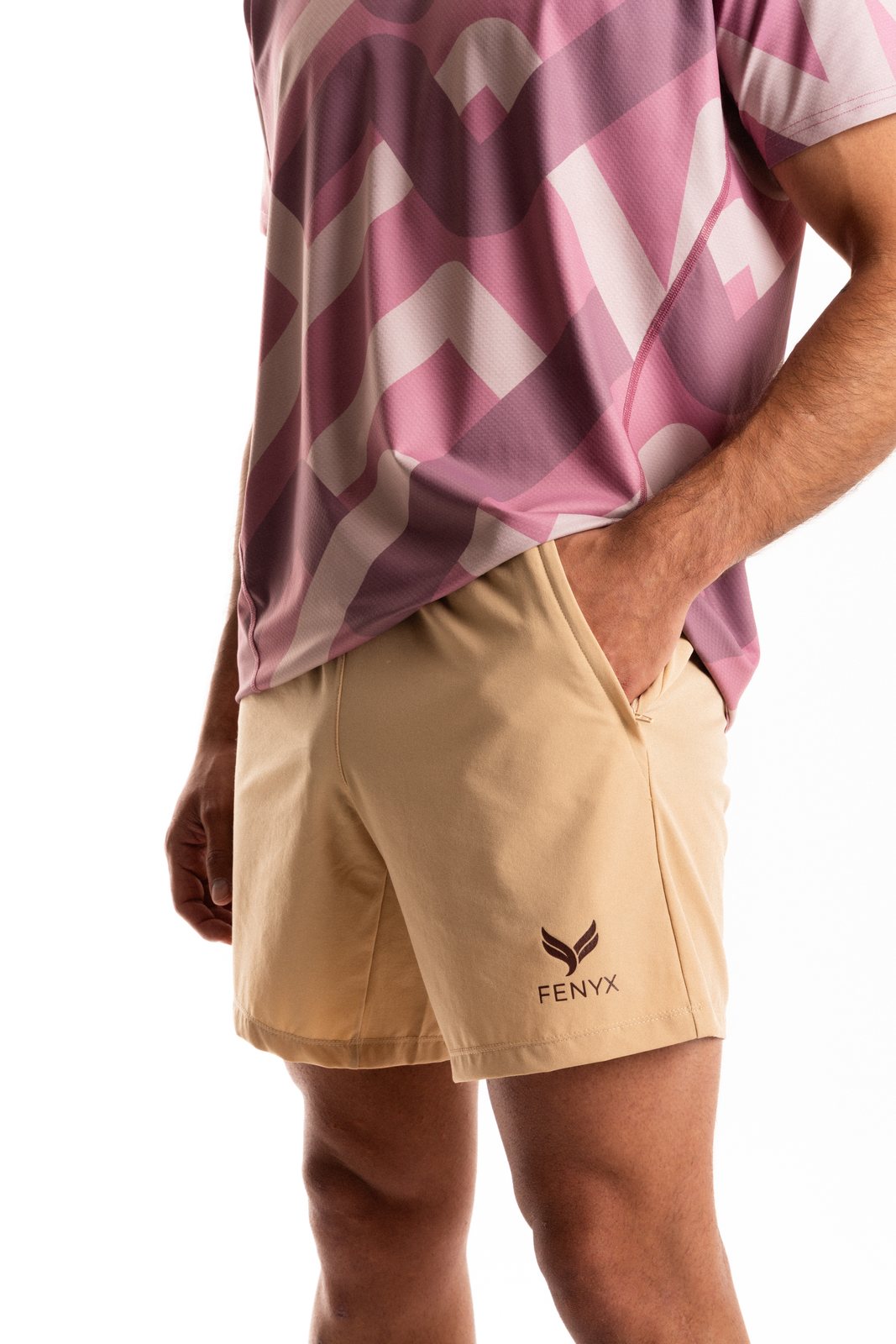 Fenyx Pace Shorts in Sand
