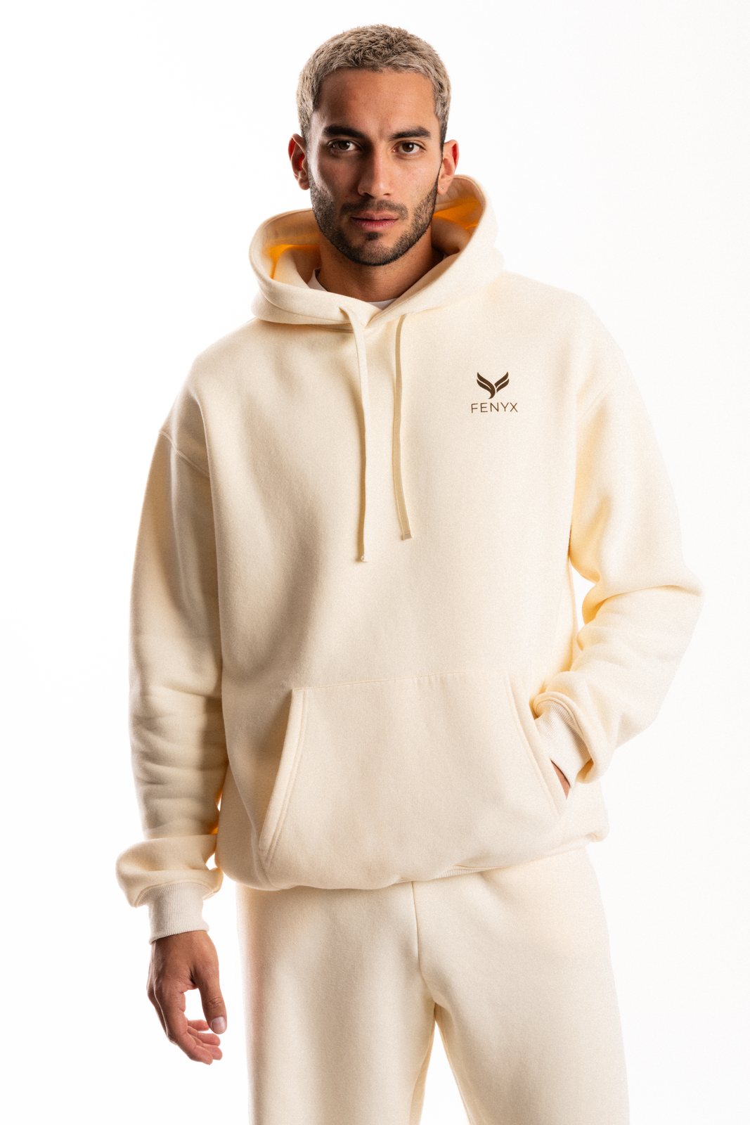 Fenyx Essentials Hoodie in Stone