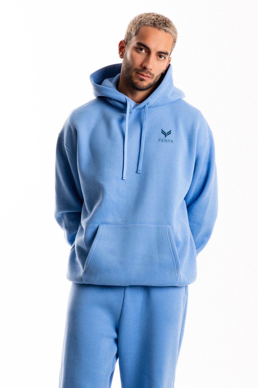 Fenyx Essentials Hoodie in Azure